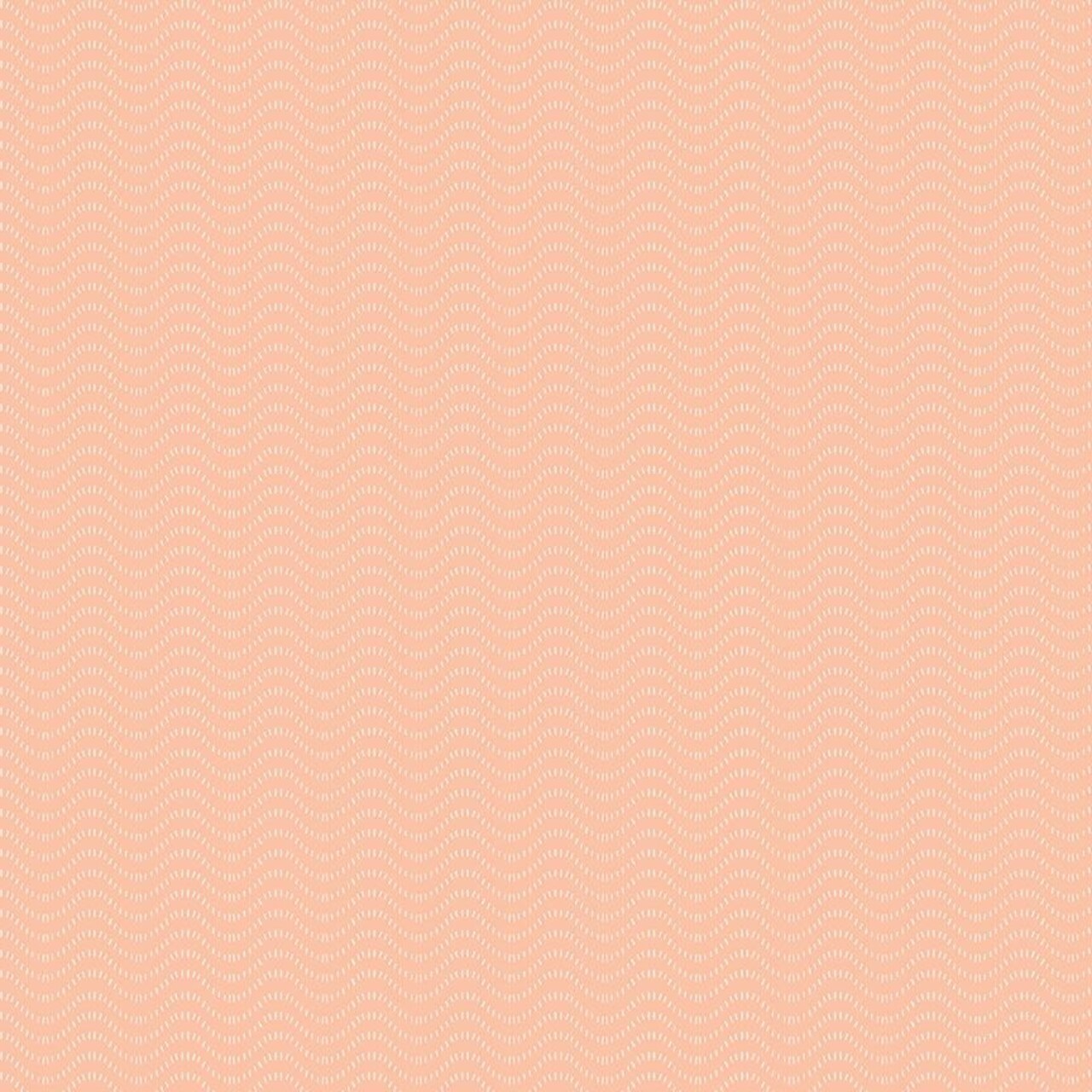Fabric Dear Stella Designs Peach Buzzy Sting Like a Bee by the Quarter Yard D3279-PEACH